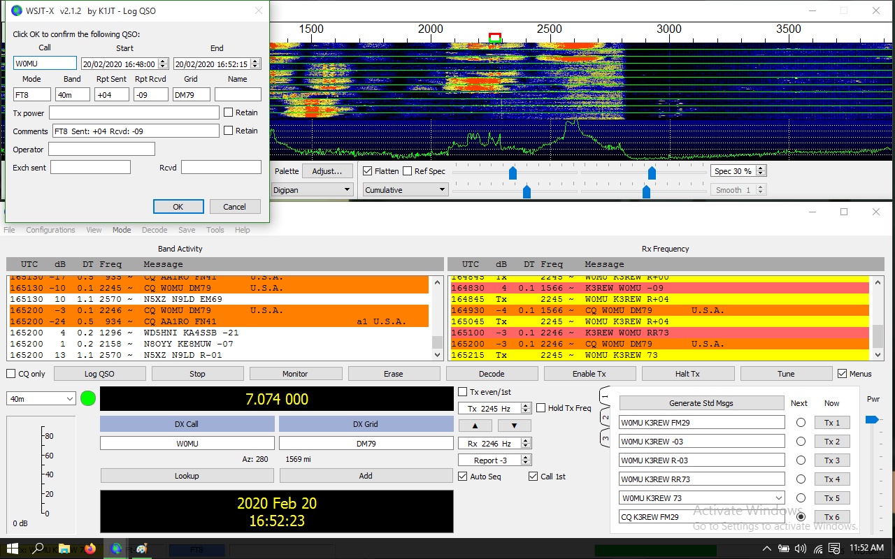 Ft8 Programs FT8 Step by Step – by Ron Waid – Ron Waid K3REW – Ham Radio for Enjoyment